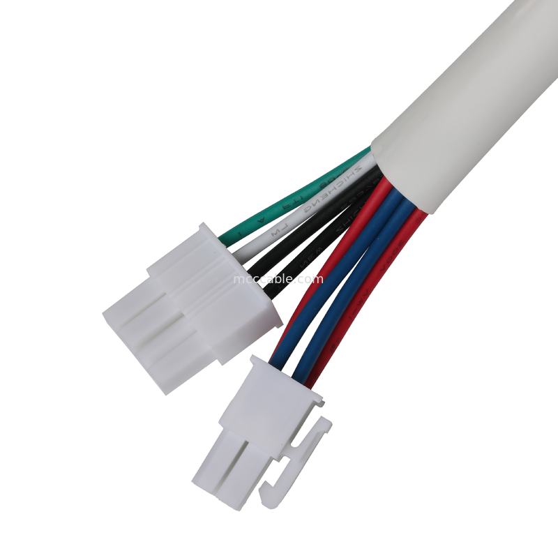 Molex HSG 4P To RCPT HSG 4P Pitch 4.2mm UL1007 18AWG 300V 80C OEM/ODM Length Customize