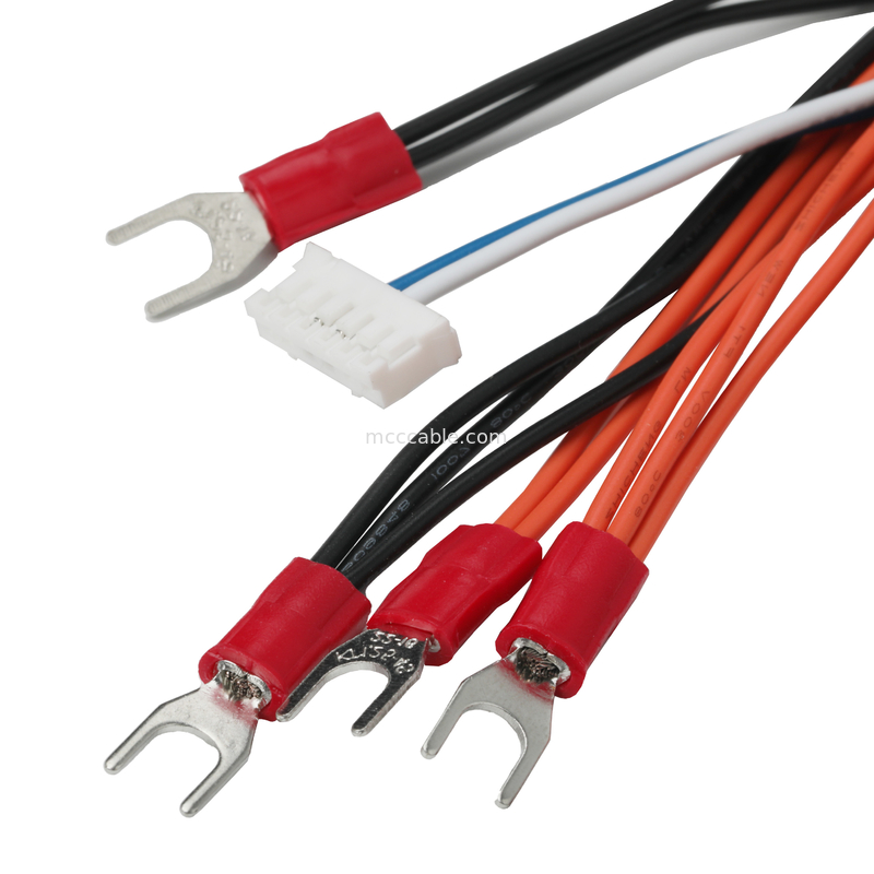 Custom Cable Assembly JST PHR-14P To SVM1.25-4 And JST PH-6P Connector Pitch 2.0mm Cable OEM/ODM