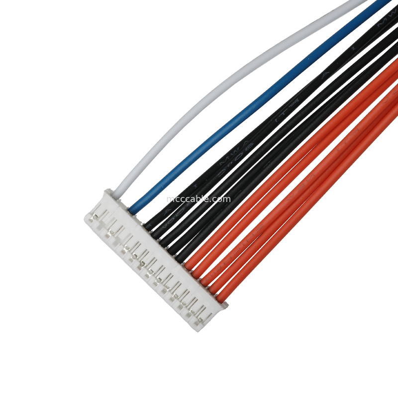 Custom Cable Assembly JST PHR-14P To SVM1.25-4 And JST PH-6P Connector Pitch 2.0mm Cable OEM/ODM