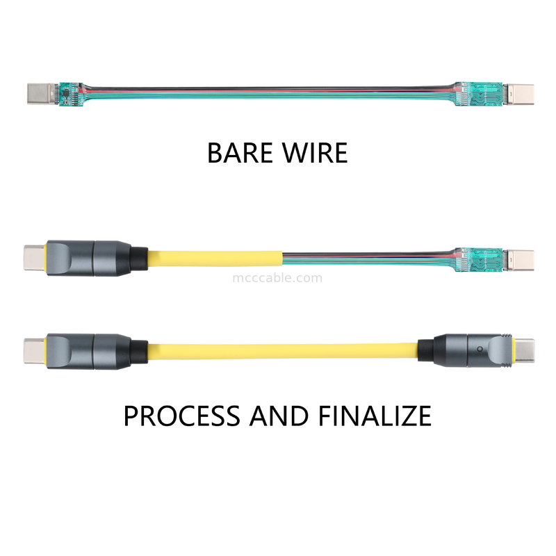 Micro Coaxial USB 4.0 thunderbolt 4 cable With 240W Charging And Lightning-Fast 40Gbps Data Transfer