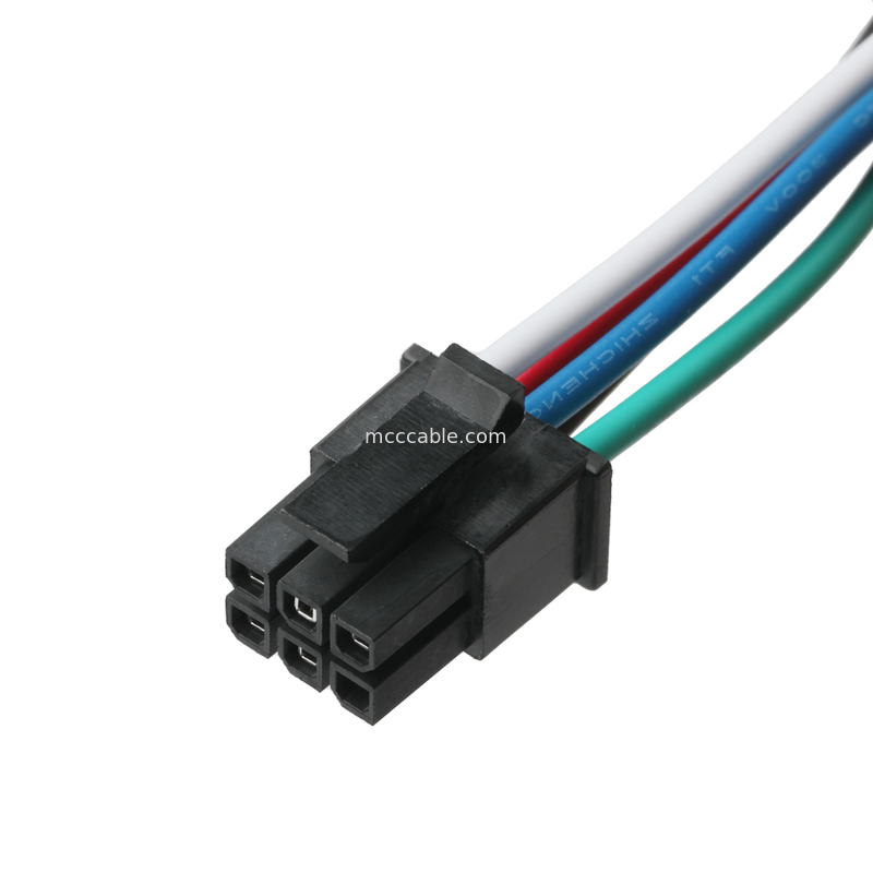 LHE 2147552062 MX3.0 6P To PJ-019 DC Power Connector Cable UL1007 20AWG Cable