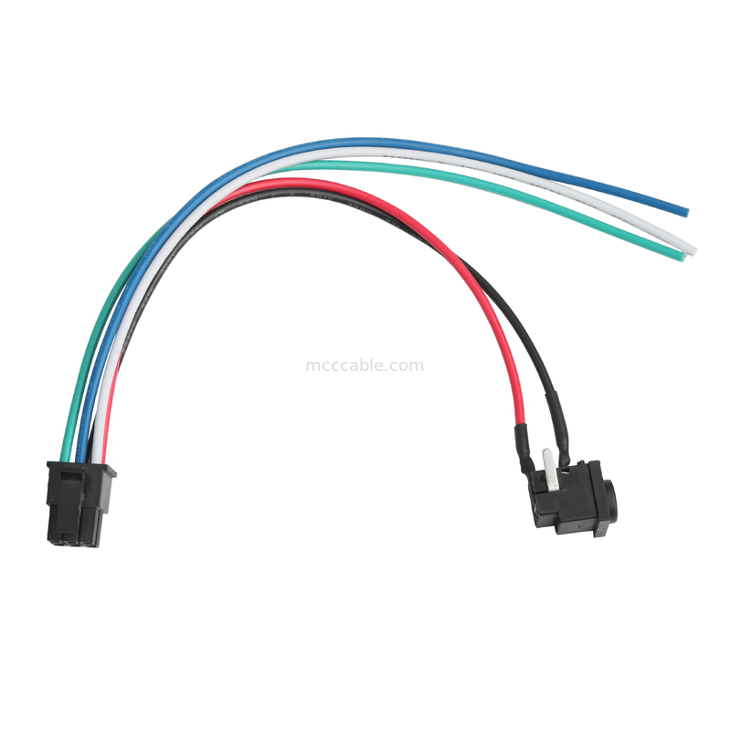 LHE 2147552062 MX3.0 6P To PJ-019 DC Power Connector Cable UL1007 20AWG Cable