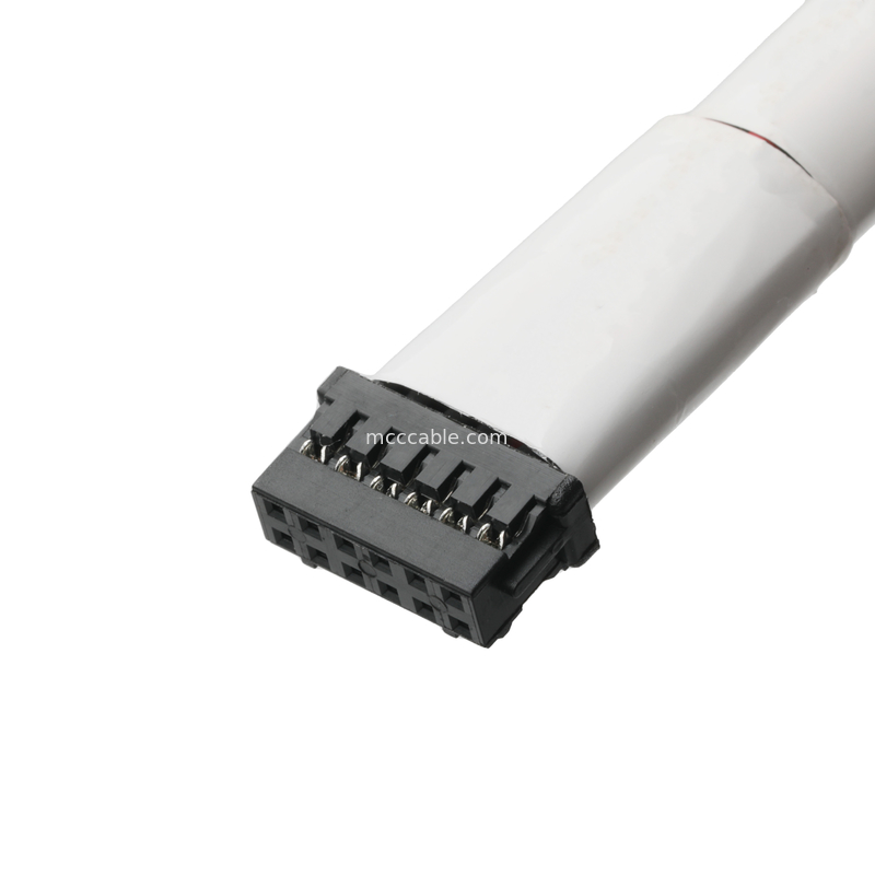  12Pin PA66 P/N DF11-12DS-2C UL 1007 24AWG Cable Connector Assembly OEM/ODM
