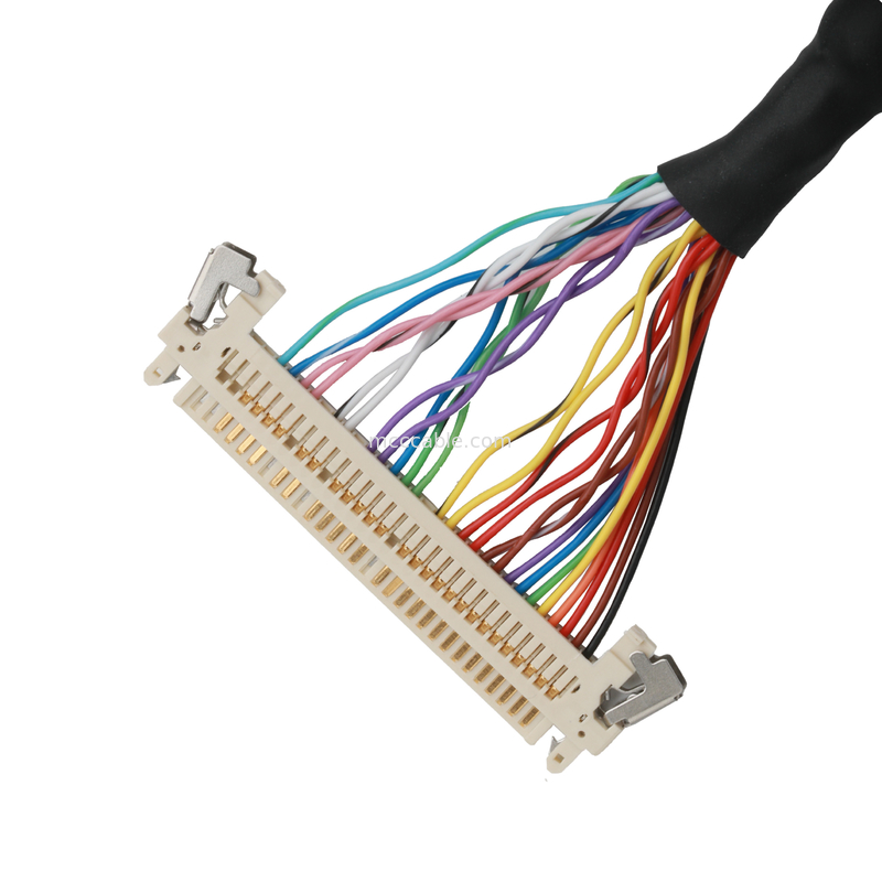 LCD motherboard cable JAE FI-X30HL 30P To DF14-30P And JST ERH-7P Combined Cable Connectors OEM/ODM