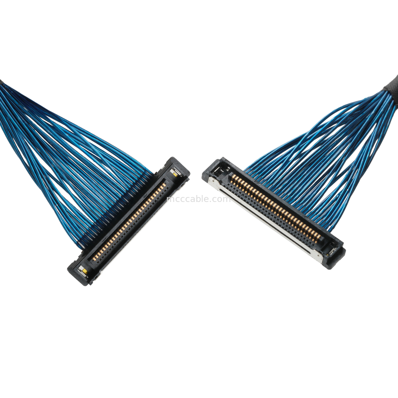 Micro Coaxial Cable 20380 -R30T-06 to 20345-30T-32R 0.4mm Pitch Coaxial Cable Connector ROHS