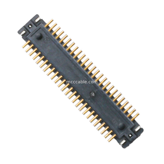 Aces 50185-05041-001 50pin 0.4mm PEC Board End Holder Connector OEM/ODM Length Customize