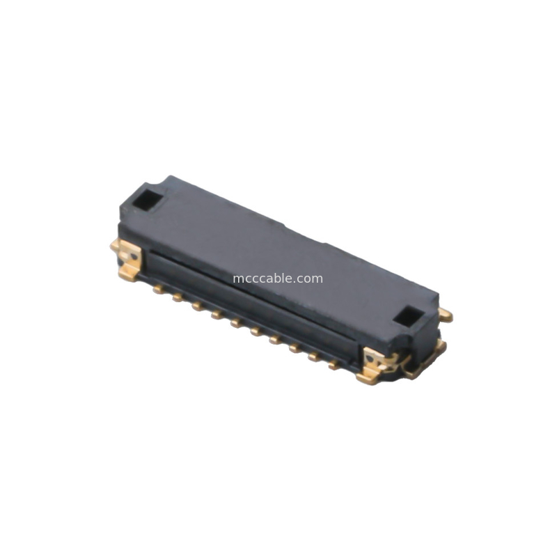 20854-010E-02 Receptacle Connector LVDS Cable 0.35mm Pitch Pin-out Customize ROHS