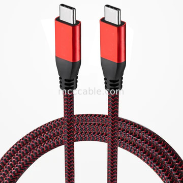 USB 4 To Thunderbolt To USB 4 40gbps Thunderbolt Extension Cable USB C Support PD 100/240W 20V5A 40Gbps Transfer