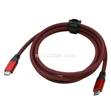 USB 4 To Thunderbolt To USB 4 40gbps Thunderbolt Extension Cable USB C Support PD 100/240W 20V5A 40Gbps Transfer