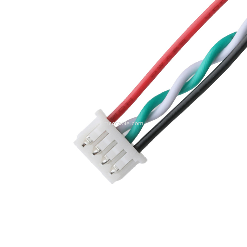 LVDS Cable Assembly D-SUB Male To Molex 51021-0400 And 20453-240T-01 Wire Connector OEM/ODM