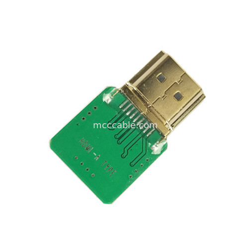 Connector Adapters 20525-020E-02  To Type Hdmi Cable Adapter Hdmi Straight Head Hdmi-A  pitch 0.4mm