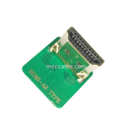 HDMI Elbow Head HDMI-A2 90 Degrees Up To  ®-VS 20454-220-02 20455 20453