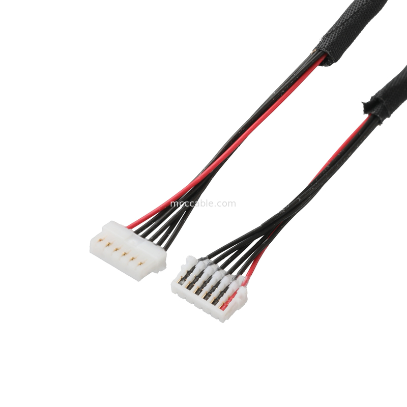LED Display Cables JST B6B-PH-K-S-6P To JST 0.8-6P LVDS Display Connector Customized Combination Cables