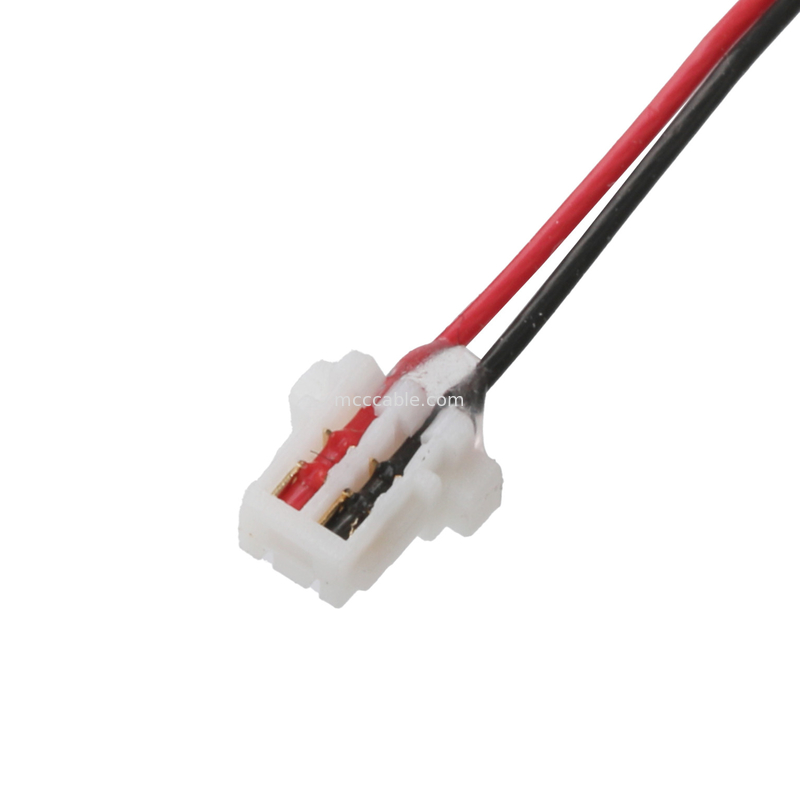JST Wire Harness 0.8mm Pitch 2P Contact Face UP To NSHR-6P 1.0mm Buckle Receptacle Disconnectable Crimp