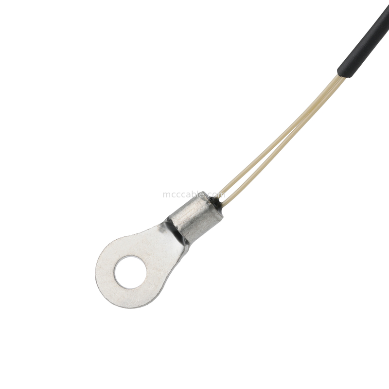 M8 Thermistors NTC 10K Ohm 1% SENSOR To 2P Contact Face UP UL10064 32#AWG Cable OEM/ODM