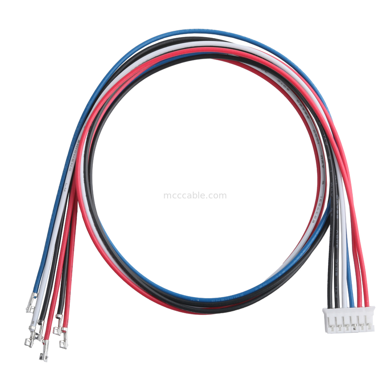 JST PHR-6 to open connecting line Customized cables for automotive, medical, industrial and various connecting devices
