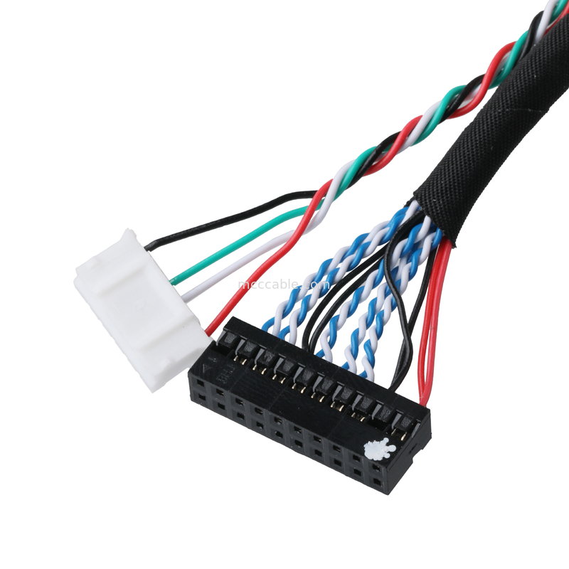 DF14-20P-1.25H to DH2.0-T Terminal and PH2.0-6P Connector Signal Data Transfer LVDS Cable Connectors