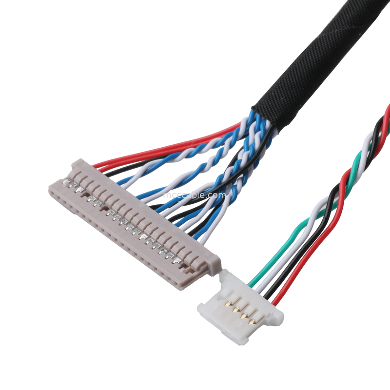 DF14-20P-1.25H to DH2.0-T Terminal and PH2.0-6P Connector Signal Data Transfer LVDS Cable Connectors
