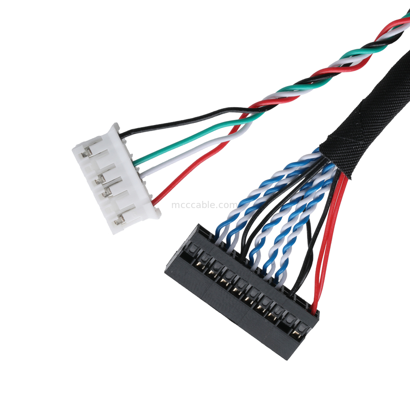 DF14-20P-1.25H to DH2.0-T Terminal and PH2.0-6P Connector Signal Data Transfer LVDS Cable Connectors
