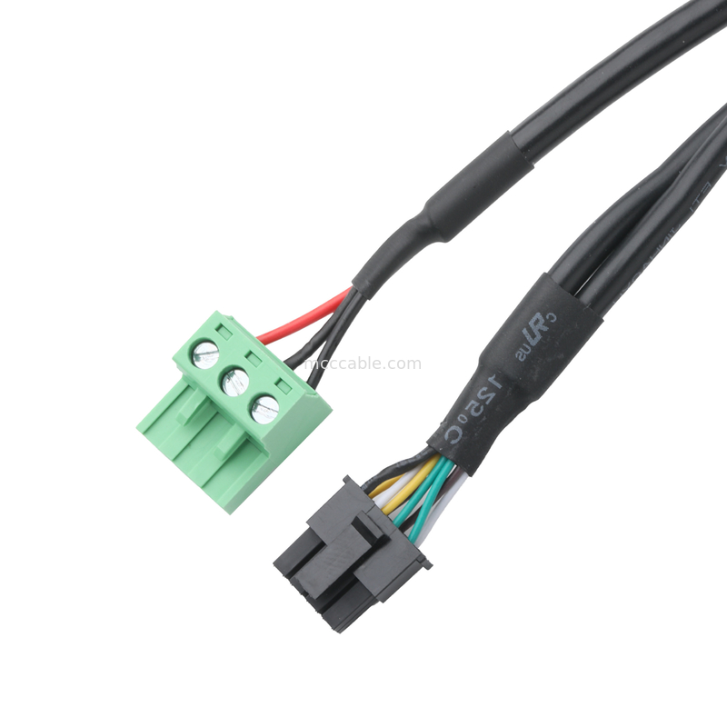 Customized Industrial Cable Connectors DB-15P Female To HSG 43025-0800 Pitch 3.0mm And 691352710003 Pitch 5.8mm