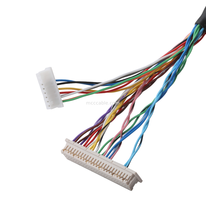  DF20A-50DS-1C And Molex 0510210800 To JAE FI-X30HL 30Pin Lvds Edp Cable Connector OEM/ODM
