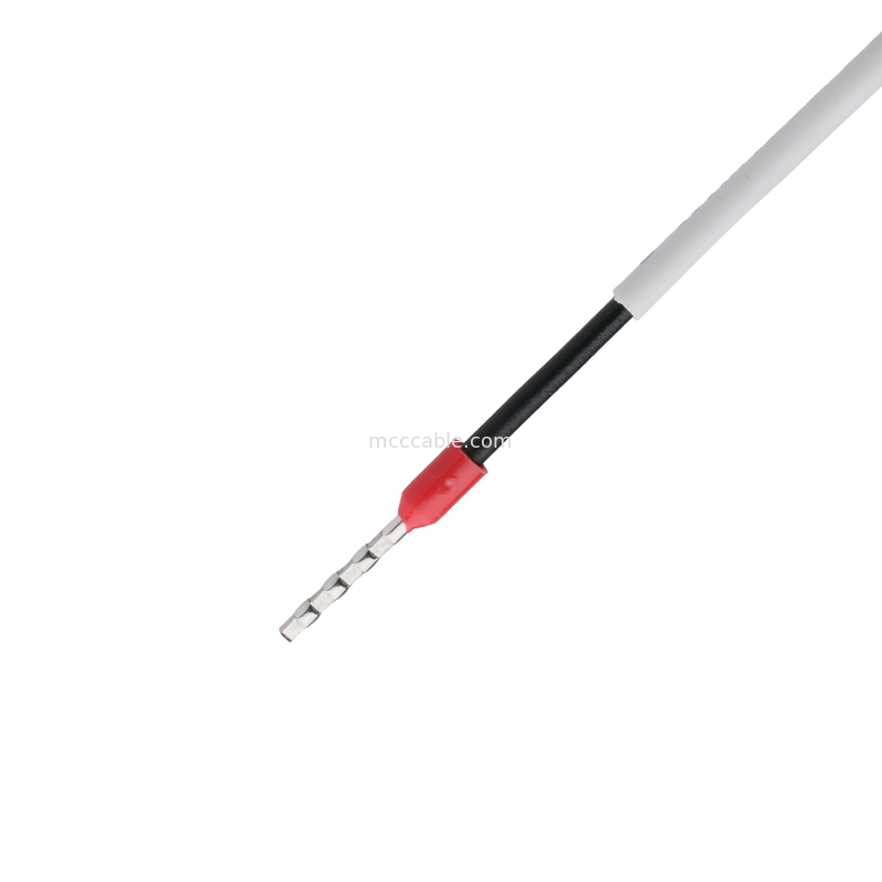 Customized Cable Extensions ID2.5~3.5*30m SHRINK RATI0>50% White 300~600V 125C Mark:BACK TAMPER-OPEN