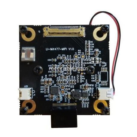 Micro Coax LI-JXAV-MIPI-ADPT-4CAM Camera Board And Design Camera Connector FAW-1233-02 Cable OEM/ODM