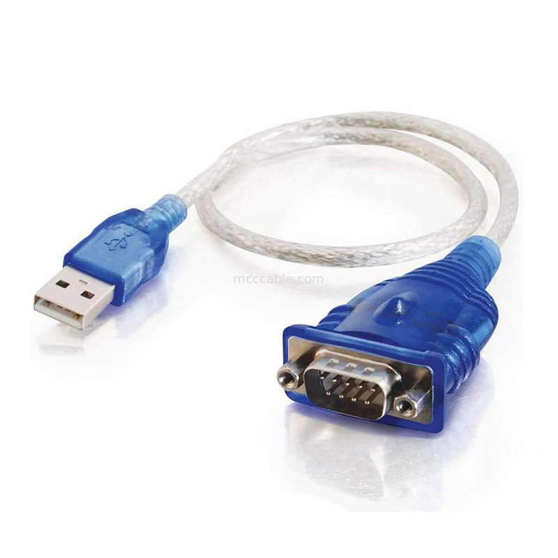 PL2303GT USB To Serial Cable USB-A To DB-9P Connector Interface, RS232-340 Serial Protocol, Supports Custom Cable Length