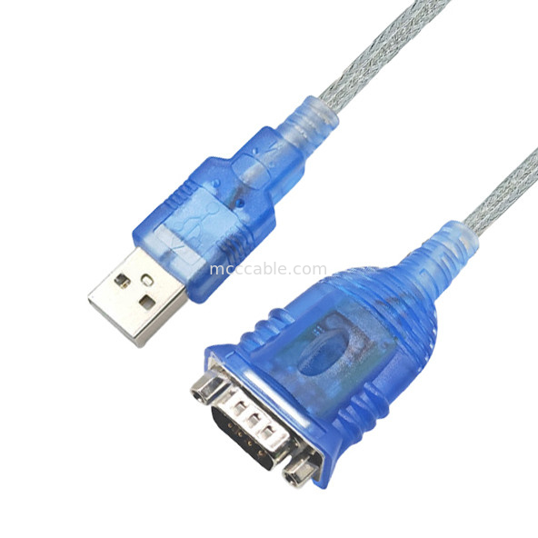 PL2303GT USB To Serial Cable USB-A To DB-9P Connector Interface, RS232-340 Serial Protocol, Supports Custom Cable Length