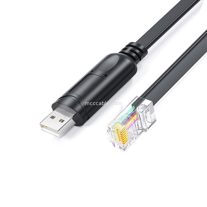 USB-A To RS485 RJ45 Serial Cable 8P8C Compatible With RS485 Communication Configuration Debugging Line