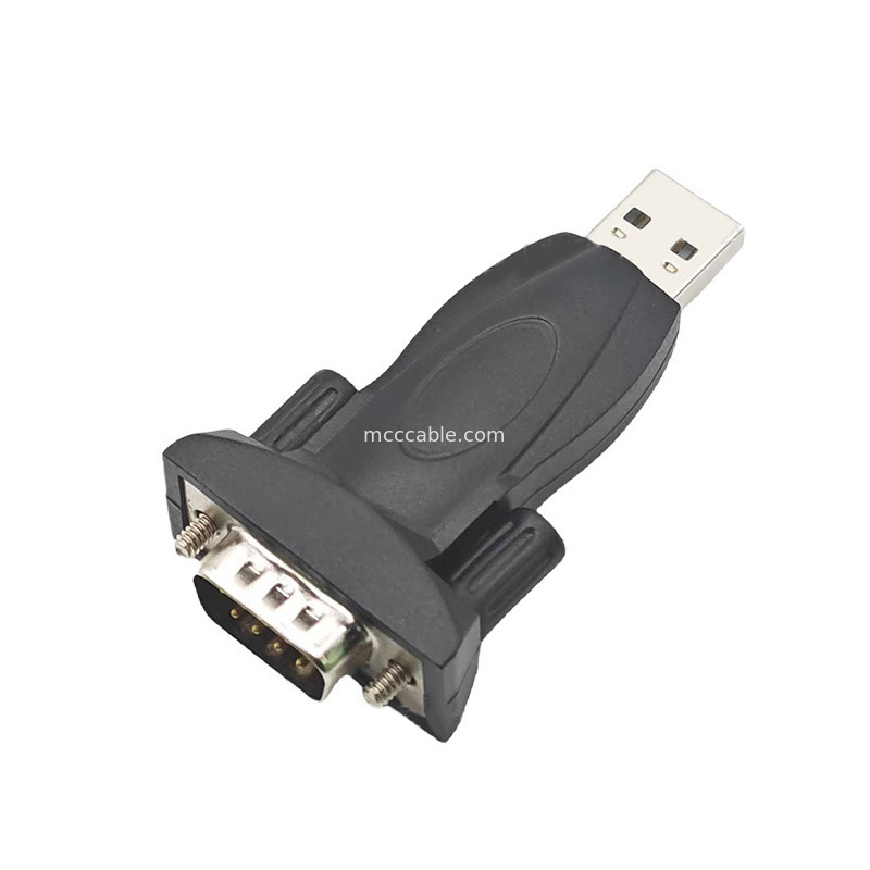 Industrial Connectors USB RS232 Serial Cable DB-9Pin Male Usb Serial Cable Supports PL2303\CH340 Protocol Adapter