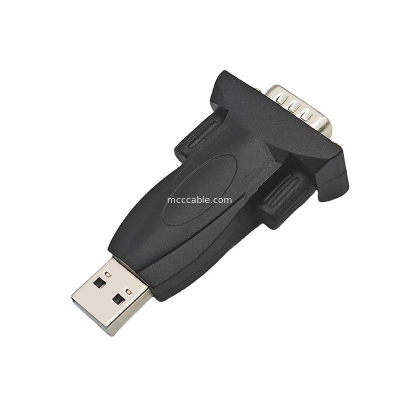 Industrial Connectors USB RS232 Serial Cable DB-9Pin Male Usb Serial Cable Supports PL2303\CH340 Protocol Adapter