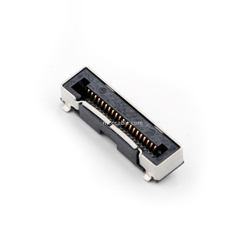 Honda LVC-D20SFYG PC-side 0.5 Mm Pitch SMT Type Connector For Single / Flat Super-thin Coaxial Cables