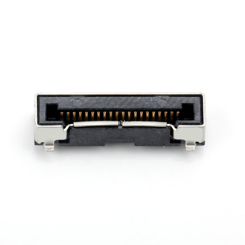 Honda LVC-D20SFYG PC-side 0.5 Mm Pitch SMT Type Connector For Single / Flat Super-thin Coaxial Cables