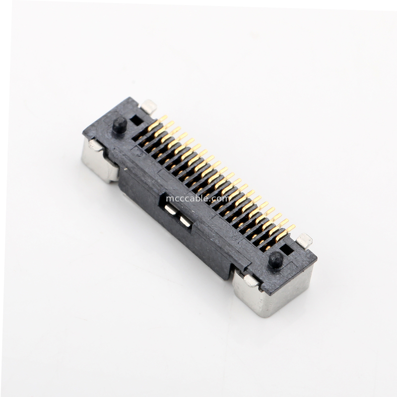 Honda LVC-D20SFYG PC-side 0.5 Mm Pitch SMT Type Connector For Single / Flat Super-thin Coaxial Cables