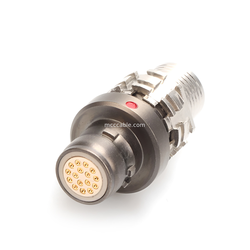 Industrial-grade R Series 16P Male And Female Military Waterproof Connector, Protection Level Reaches IP6K8