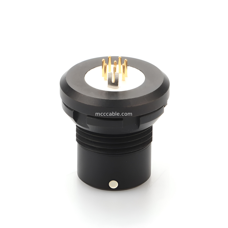 Industrial Waterproof Circular Connector X Series 8P Female Military Connector - High Speed ​​Data Transmission