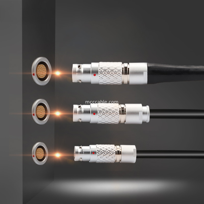 Push-pull self-locking connector LEB Series FGG.1B 7Pin Male Aviation Plug Industrial Circular Connector