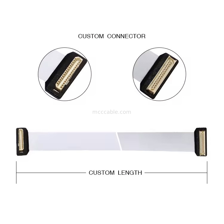  DF9 Series DF9 31P Industrial Grade Medical Cable LCD Cable 31pin Female Hotbar Flat Cable