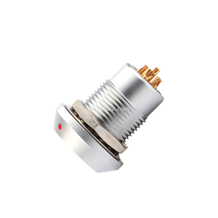Push-pull self-locking connector Circular Connectors B Series Z8 6Pin Female