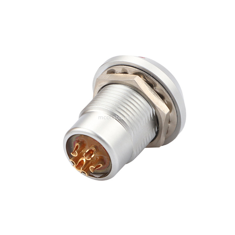 Push-pull self-locking connector Circular Connectors B Series Z8 6Pin Female