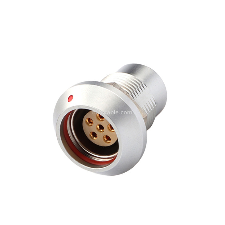 Push-pull self-locking connector Circular Connectors B Series Z8 6Pin Female