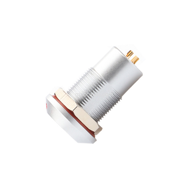 Circular Waterproof Connector B Series Z7 4P Female Vacuum Sealed Waterproof Socket, Fixed Socket Nut Fixed IP68