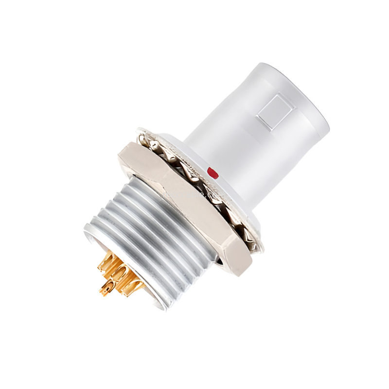 B Series Push Pull Circular Connector Multi-core Type 2~32 Core Welding Needle Core (straight Or Angled)