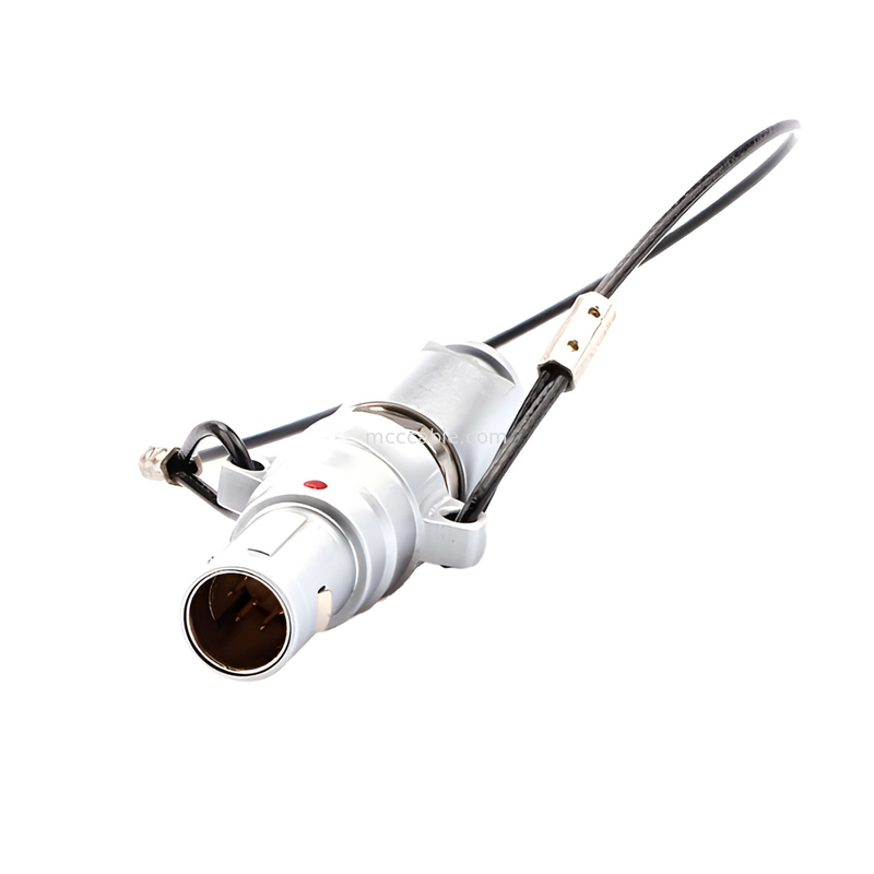 B Series Push Pull Circular Connector Multi-core Type 2~32 Core Welding Needle Core (straight Or Angled)