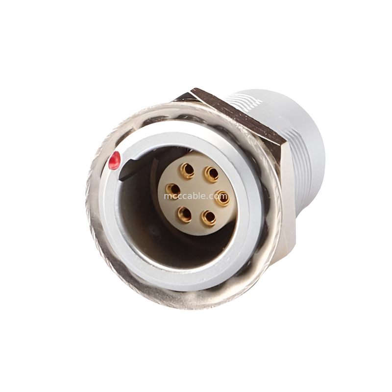 B Series Push Pull Circular Connector Multi-core Type 2~32 Core Welding Needle Core (straight Or Angled)