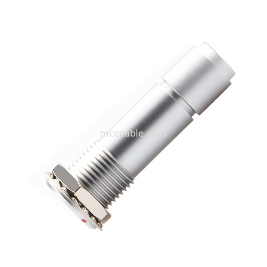 Industrial Waterproof Circular Connector B Series Z10 6P Female Indoor Universal Double Nut Cable Clamp To Fix The Cable