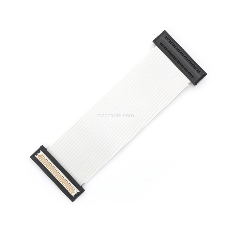 DF9 51 Pin Industrial Grade Medical Cable  DF9 Series DF9-51P LCD Cable 51pin Female Hotbar Flat Cable