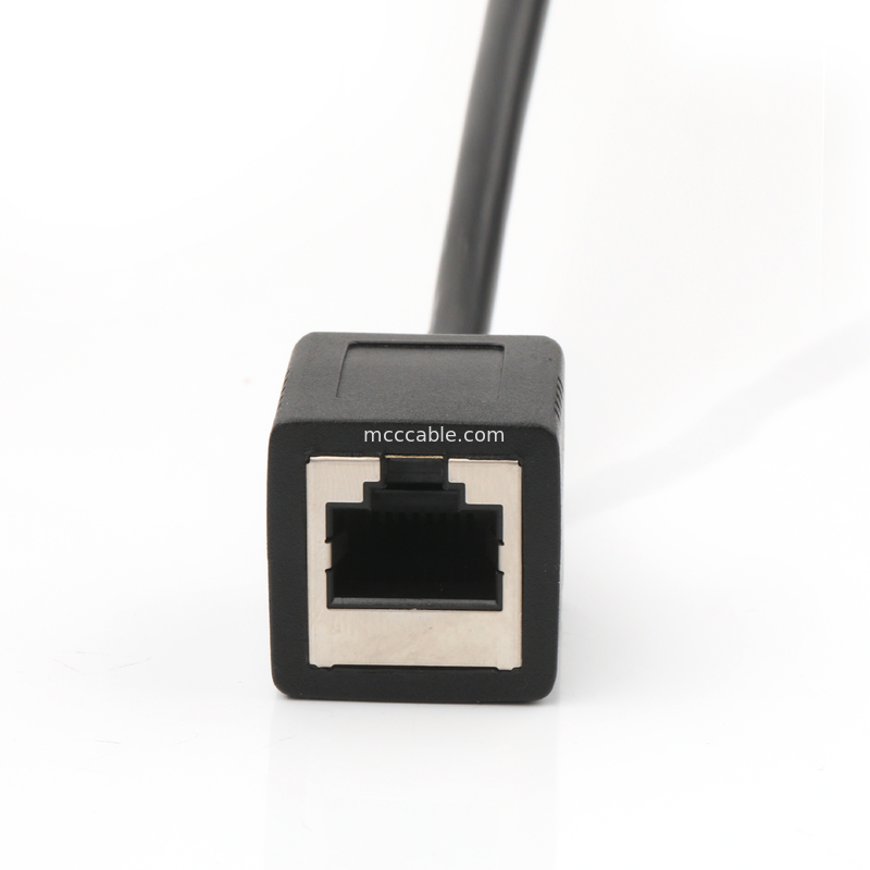 Industrial Custom Cable Adapters USB-A RJ422 To RS232 Network Port Network Engineering Debug Cable