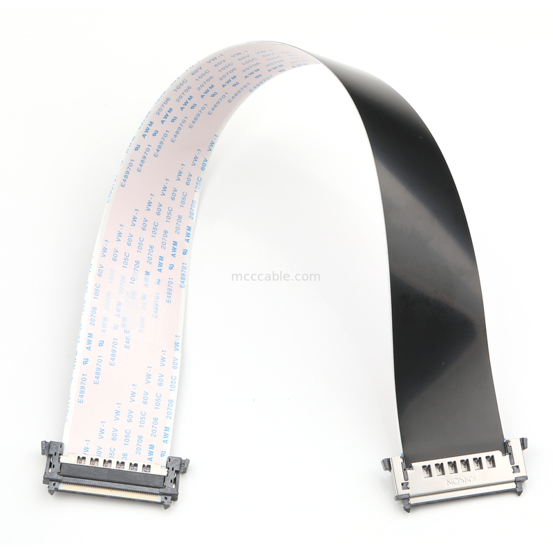 RE51 CONNGolden Pins UP FPC FFC Cable 51Pin 0.5mm Pitch Flexible Flat Cable 300mm Length